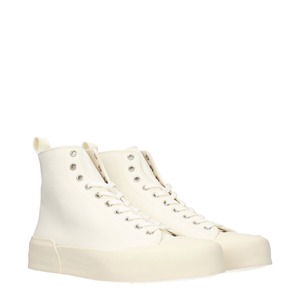 【新品】JIL SANDER ジルサンダー メンズ スニーカー ファブリック ベージュ WS0035P5242102