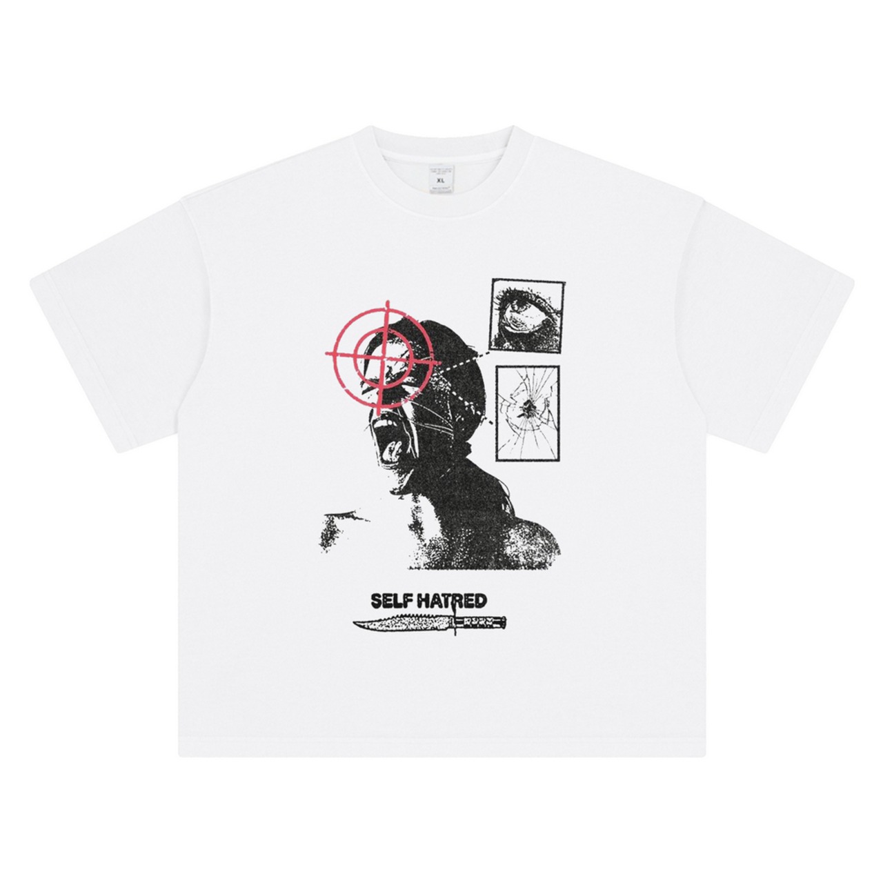 VINTAGE ストリート ヘッドショット Tシャツ T1816