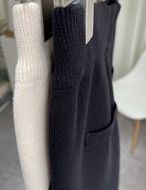 【訳あり②】Simple Knit Jogger Pants_Ivoryのみ