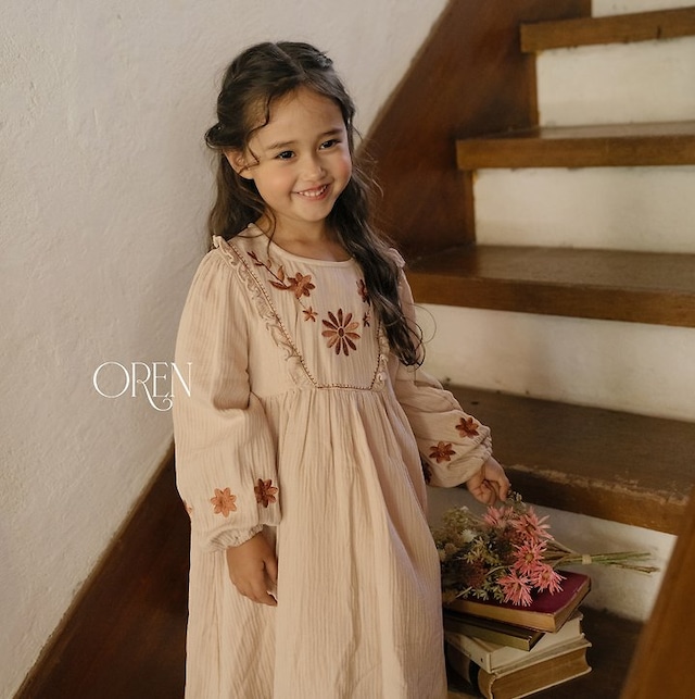 【取寄】oren|dore fleur dress|ドレフルールワンピース|S-XL|baby&kids|26 autumn