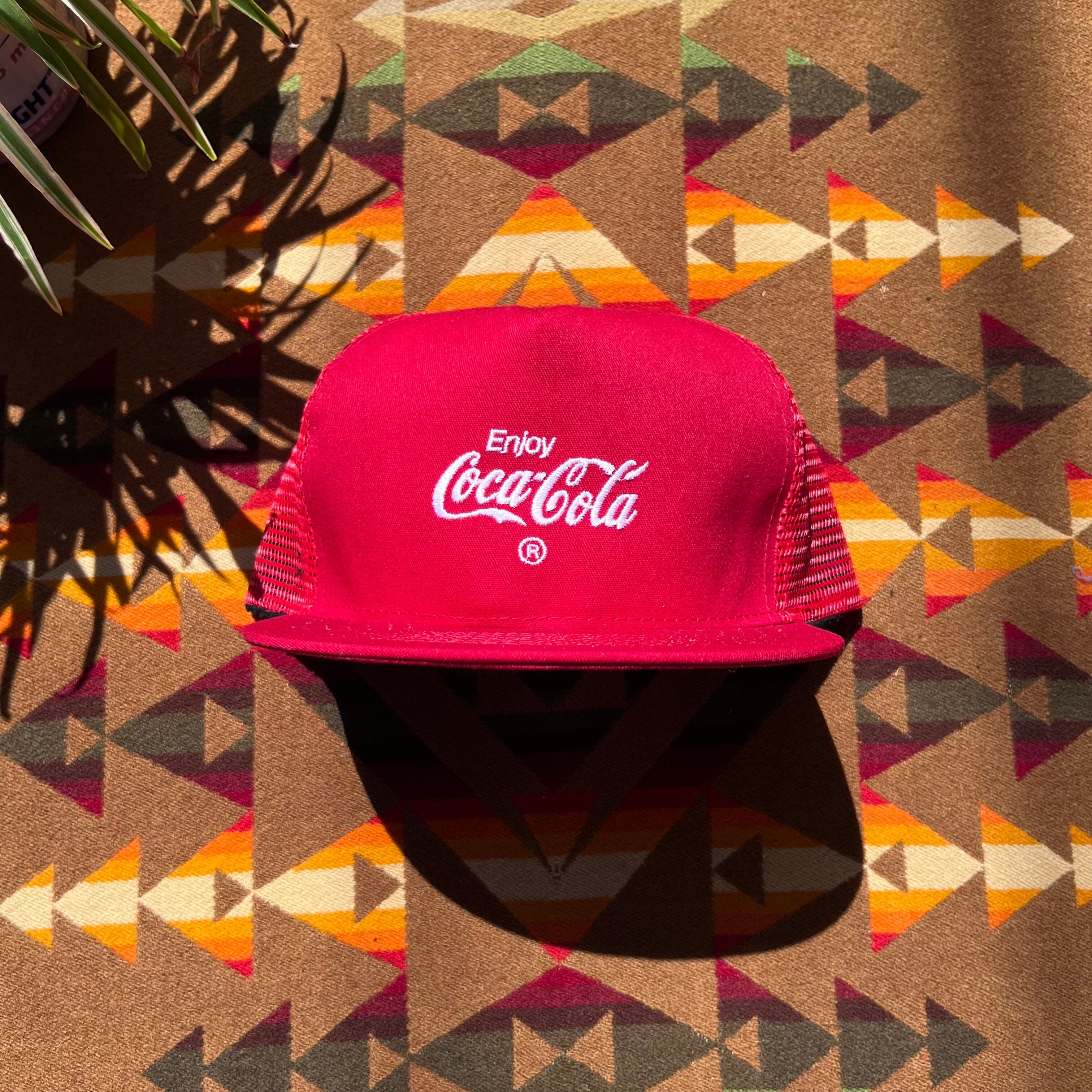 貴重！90's COCA COLA CORDP CAP ヴィンテージ USA