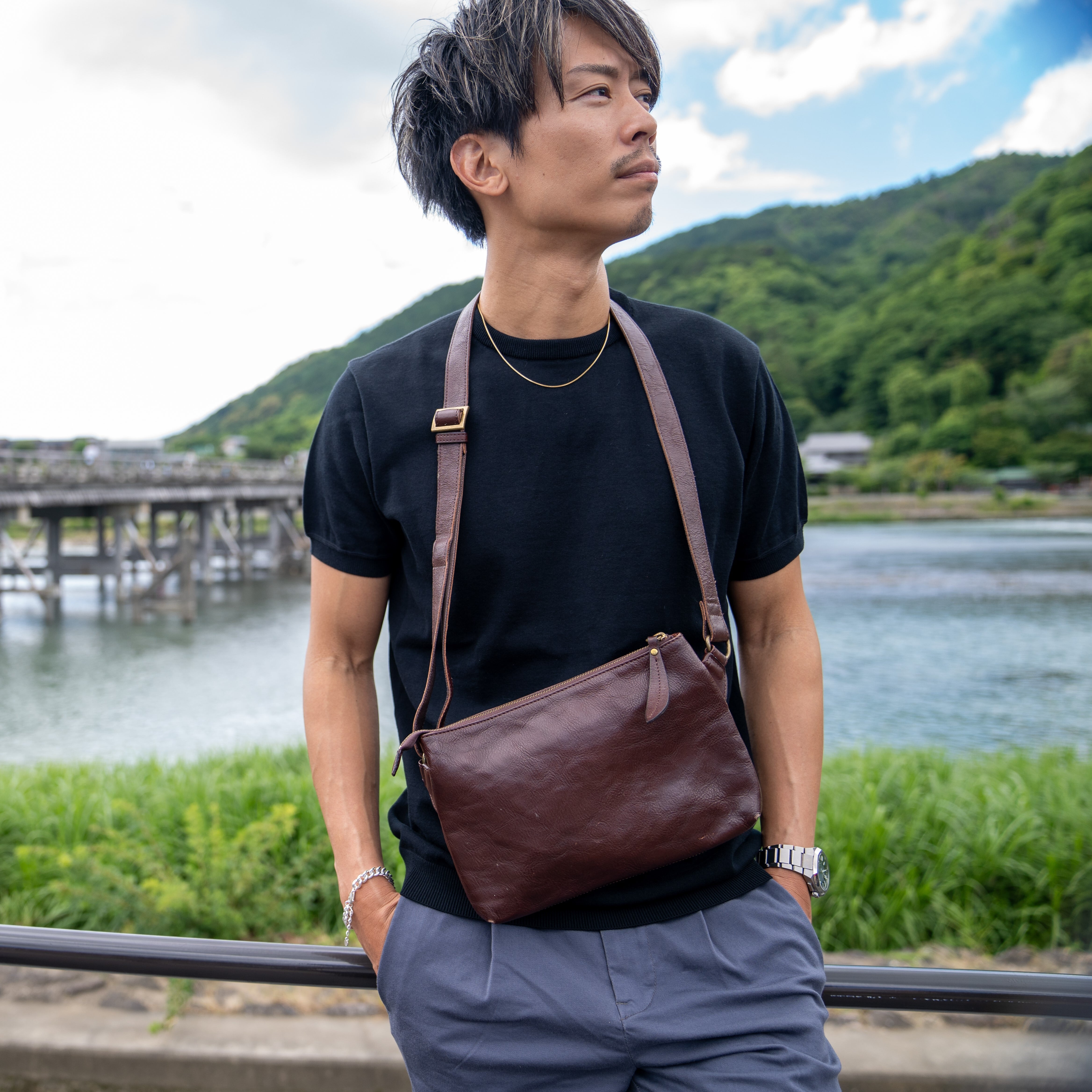 洒落た「本革ボディーバッグ」☆満足度99.4%☆ | 「Japan Made屋 洒落た「本革ボディーバッグ」☆満足度99.4%☆ | 「Japan Made屋