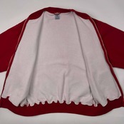 CAPTAIN SANTA キャプテンサンタ プリント ジップアップ スウェット ジャケット サイズ XL /裏地サーマル/レッド/20周年