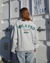 【MILKFED.】MILKFED.ⅹCHAMPION SWEAT TOP【ミルクフェド】