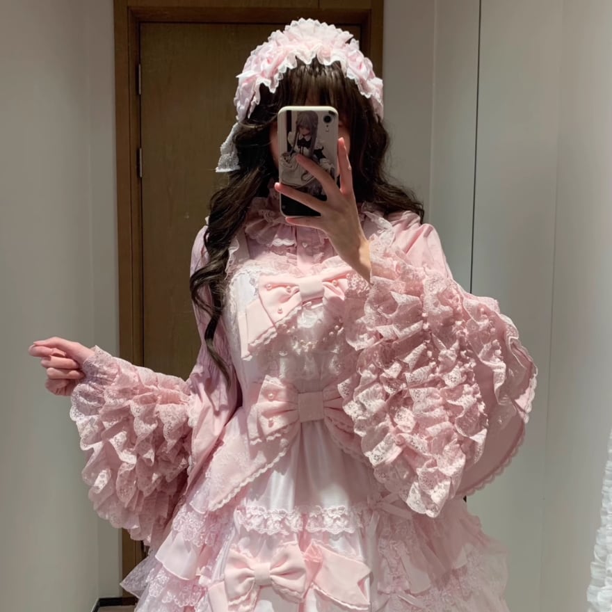 ロリータファッション通販 SEASONZ 3月下旬出荷 ゆめかわ 姫袖