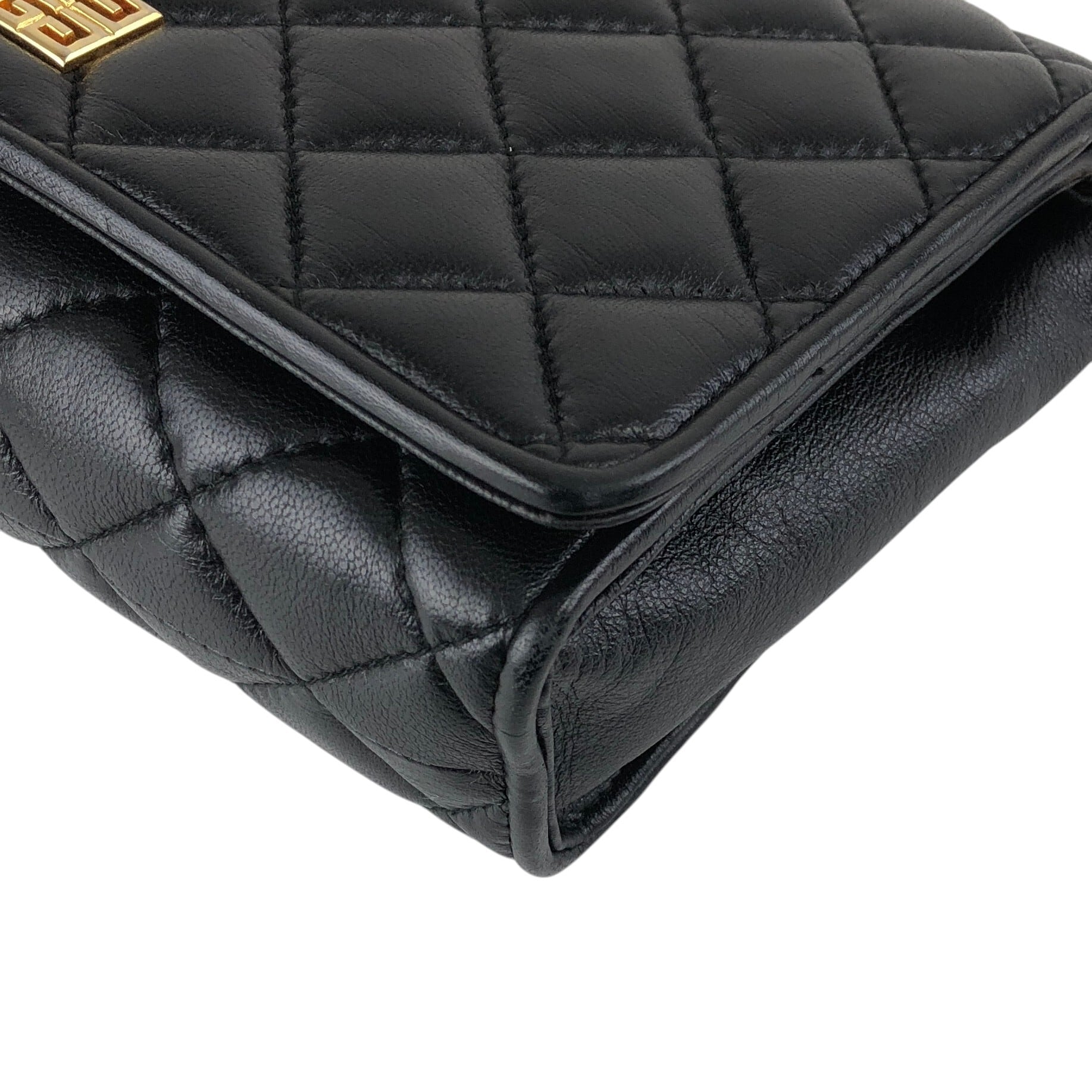 GIVENCHY ジバンシィ ショルダーバッグ ブラック ロゴ レザー