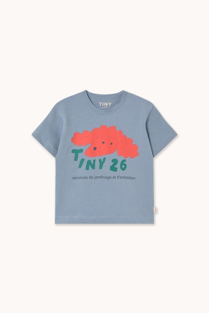 TINY COTTONS / RED DOG GRAPHIC TEE (grey) 26SS