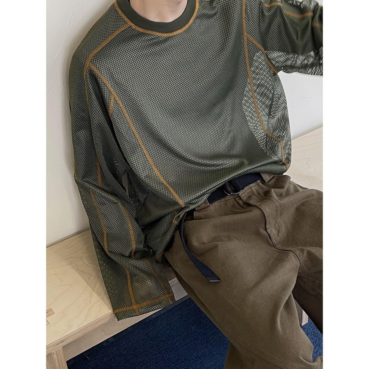 メッシュアーミートップス　918