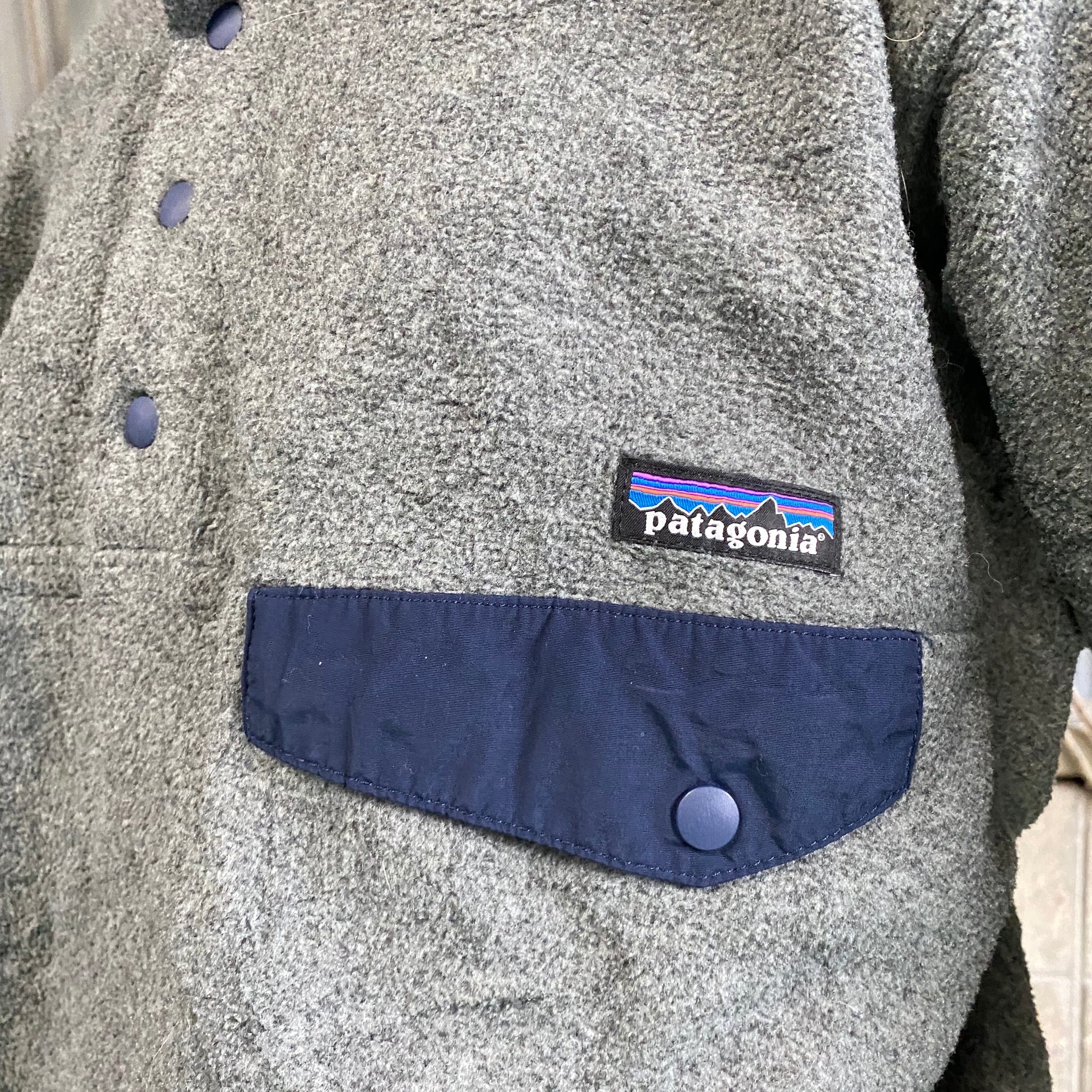 15年製 Patagonia パタゴニア SYNCHILLA シンチラ スナップT フリースプルオーバー グレー 灰色 メンズS 古着  【アウトドアジャケット】 | cave 古着屋【公式】古着通販サイト powered by BASE