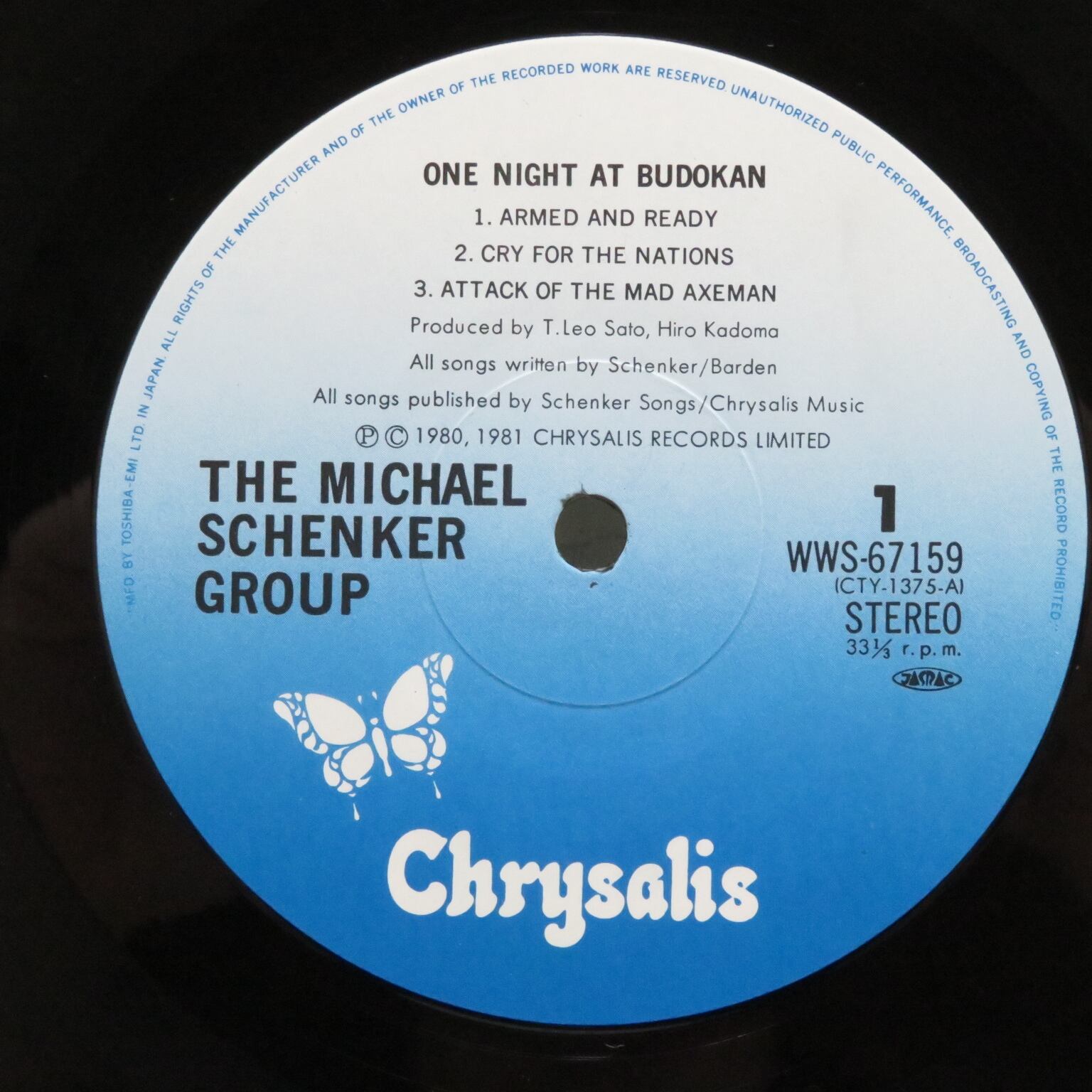 The Michael Schenker Group / One Night At Budokan [WWS-67159?60] - 画像4