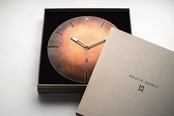 ひかりを楽しむ掛け時計260「木陰」／ MYSTIC CLOCK Ø260 "Bower"