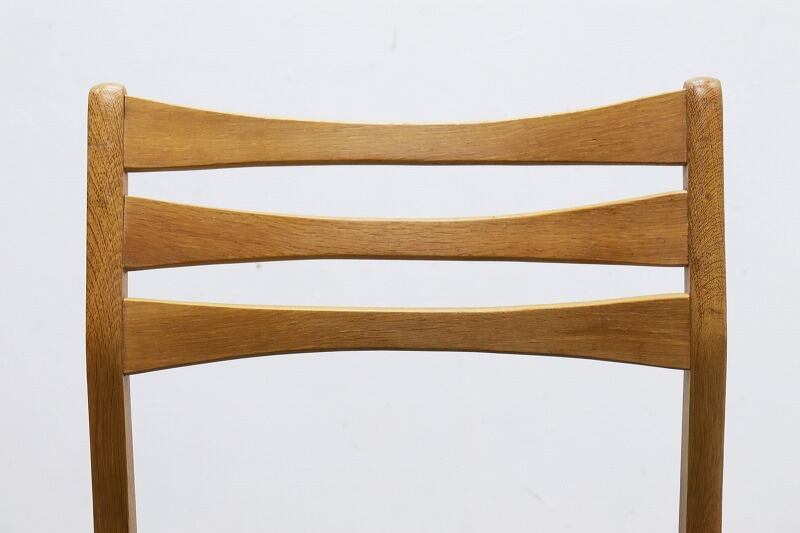 北欧 デンマーク ヴィンテージ オーク材 ダイニングチェア 椅子 ロイズ