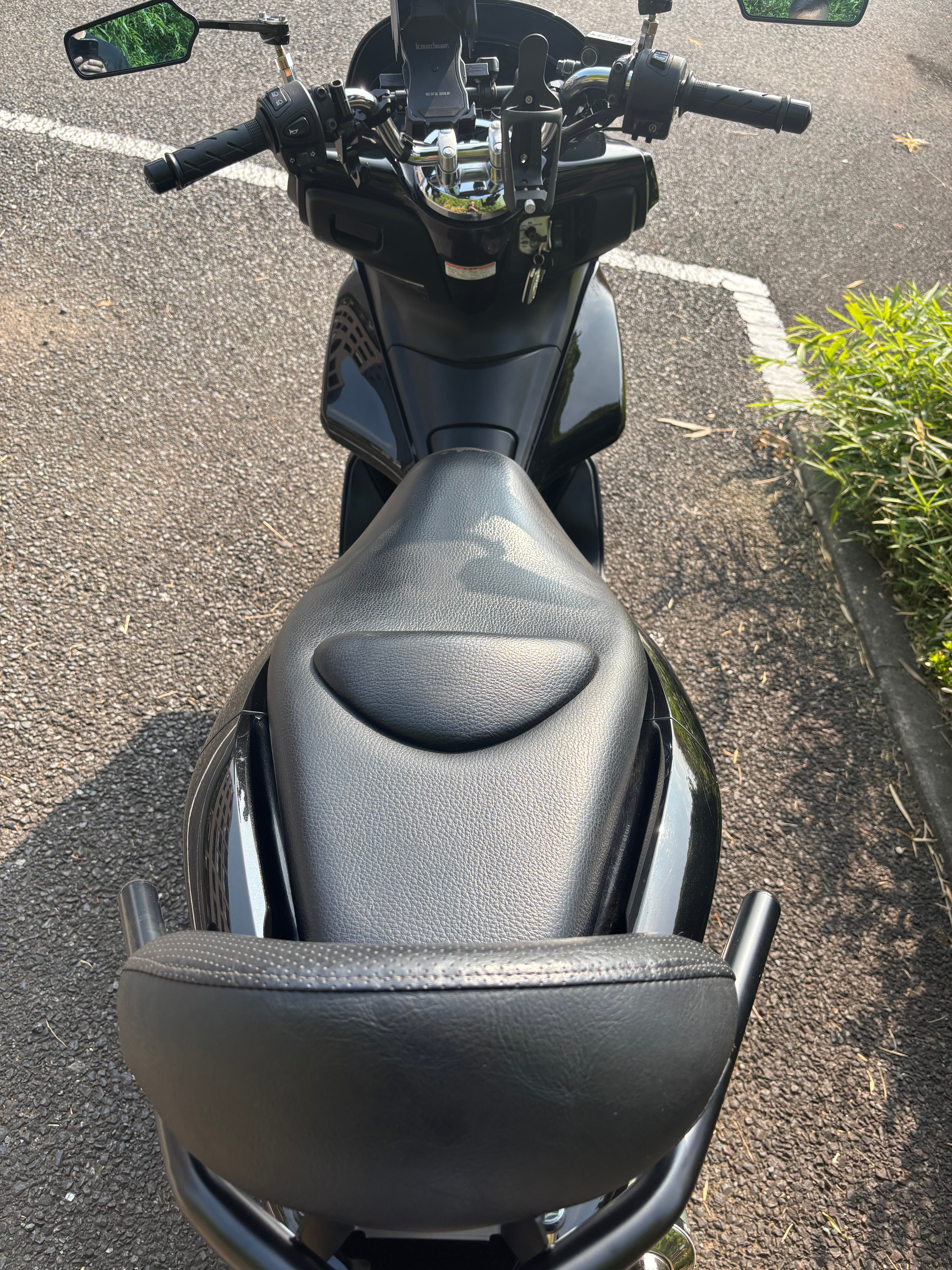 PCX125 JF28 後期　モリワキマフラー　バックレスト　整備済み PCX125 JF28 後期 モリワキマフラー バックレスト | K・B・S