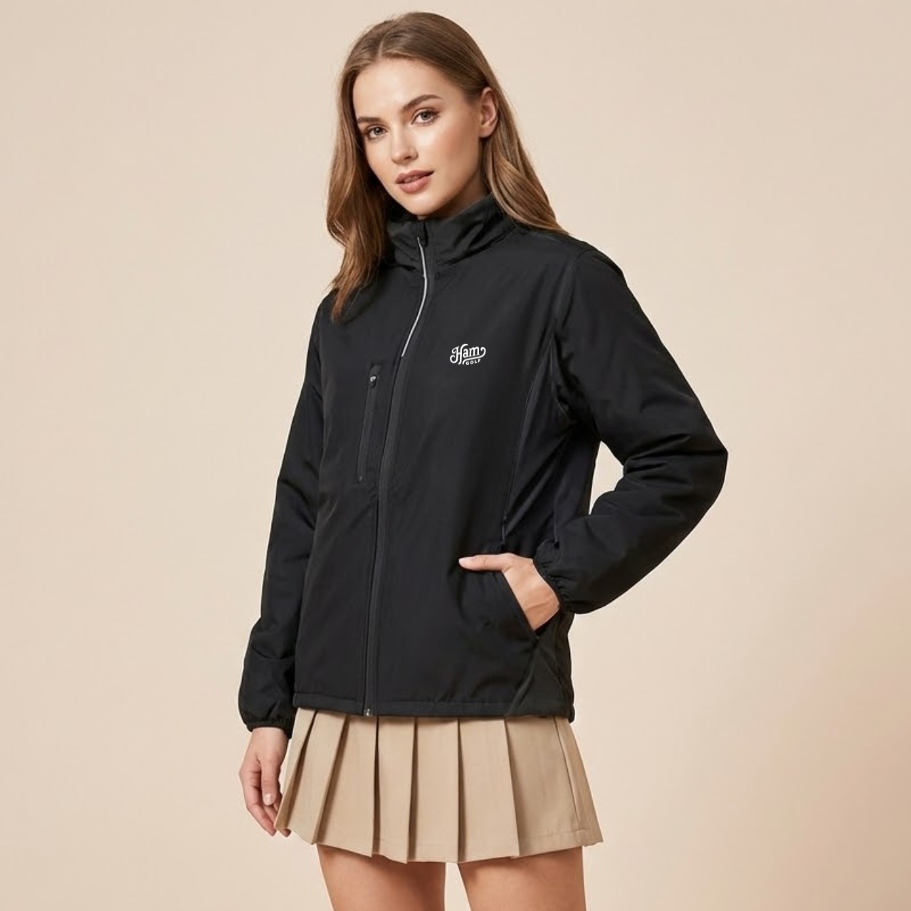 AFLO FLEECE LINING BLOUSON/BK