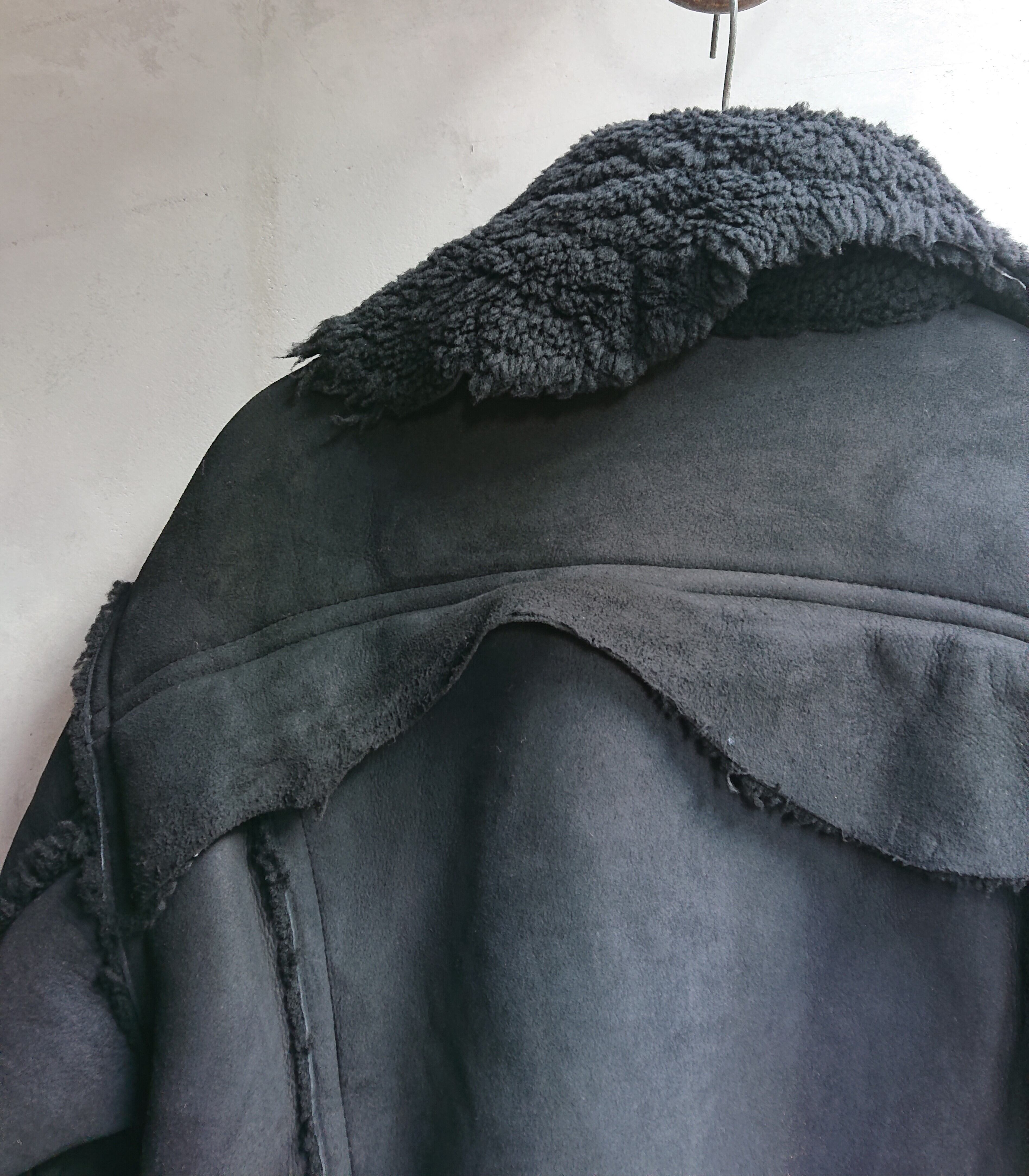 GOODKARMA DEVELOPMENT MOUTON TRUCKER JACKET 
