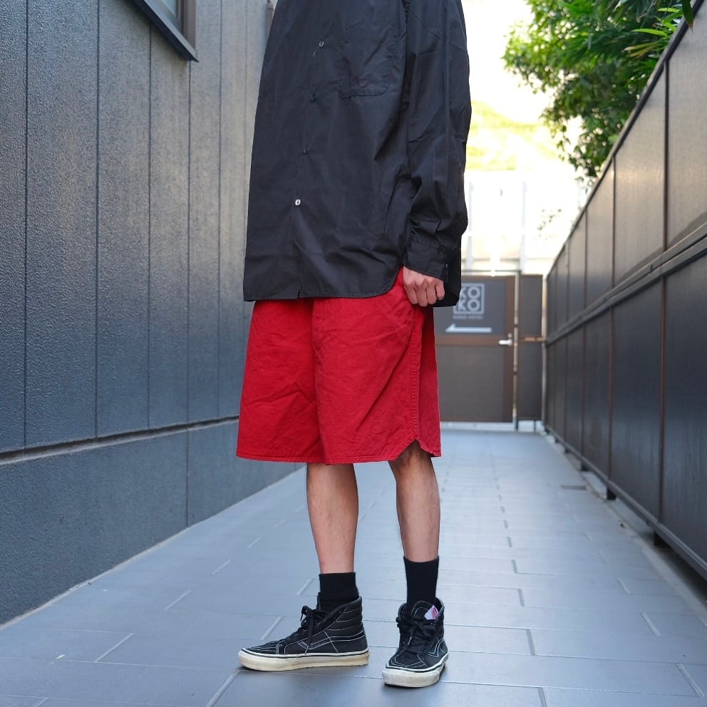 TUKI(ツキ) / jog shorts G/D -red-(0203)