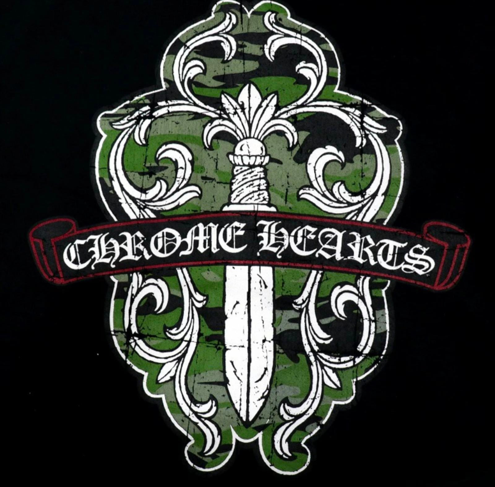 CHROME HEARTS クロムハーツ ダガープリント パーカー ダガージップ