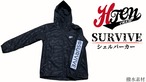 HTCN Shell Parka"SURVIVE"【BLACKMosaicCamo】