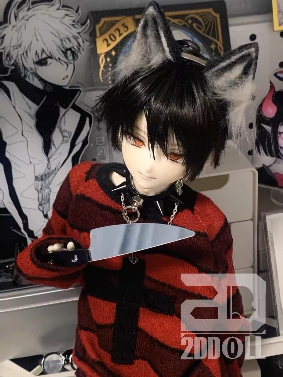 ヘッドのみ! 【2ddoll x 小最奶糖】2ddoll 1/4 4分 BJD 墨&迹 ヘッドのみ! 【2ddoll x 小最奶糖】2ddoll 1/4 4分 BJD 墨&迹