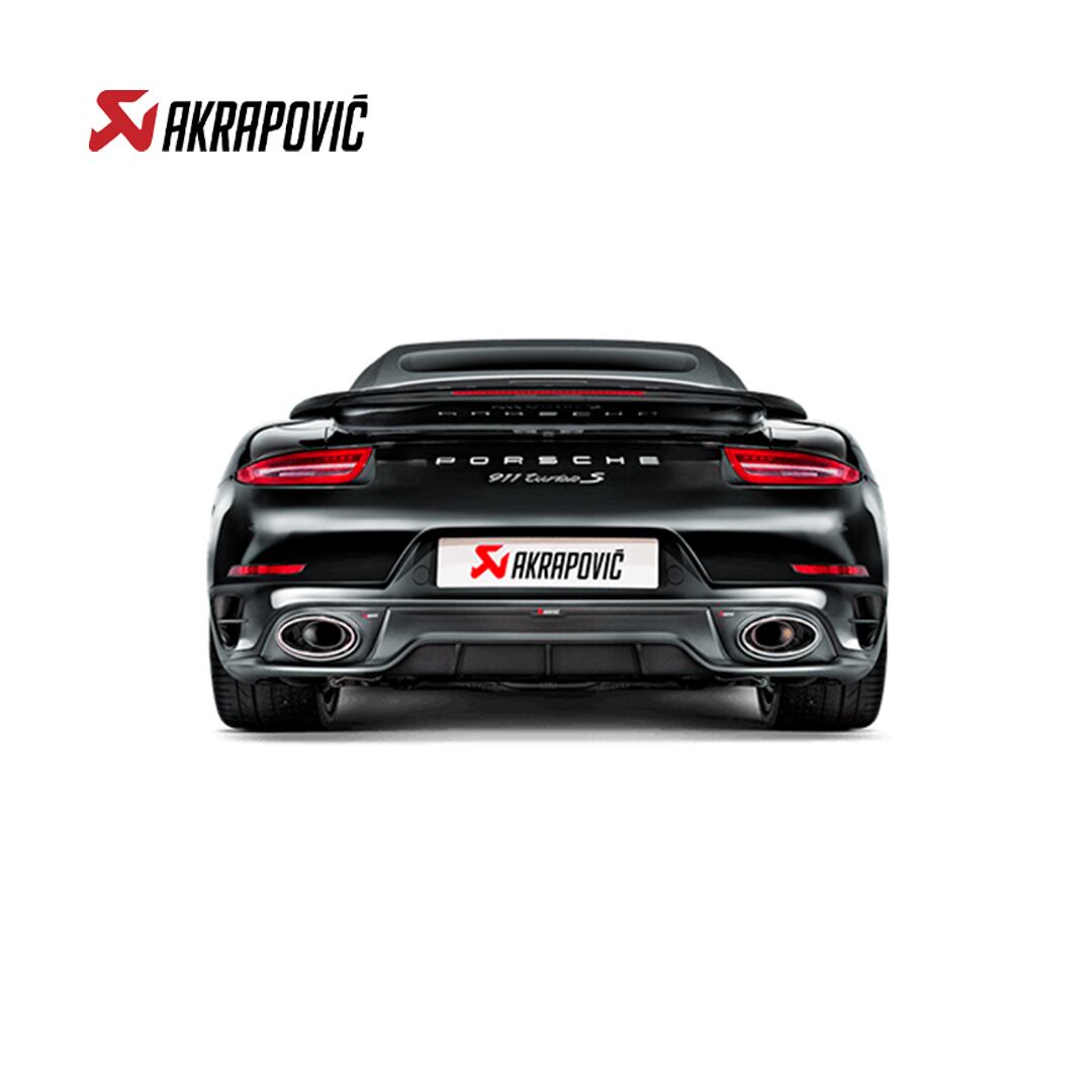 AKRAPOVIC PORSCHE / ポルシェ 911 TURBO/TURBO S (991) Slip-On Line (Titanium)