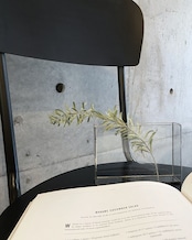 FROWER VASE / W15.2cm / ガラス器・長方薄型