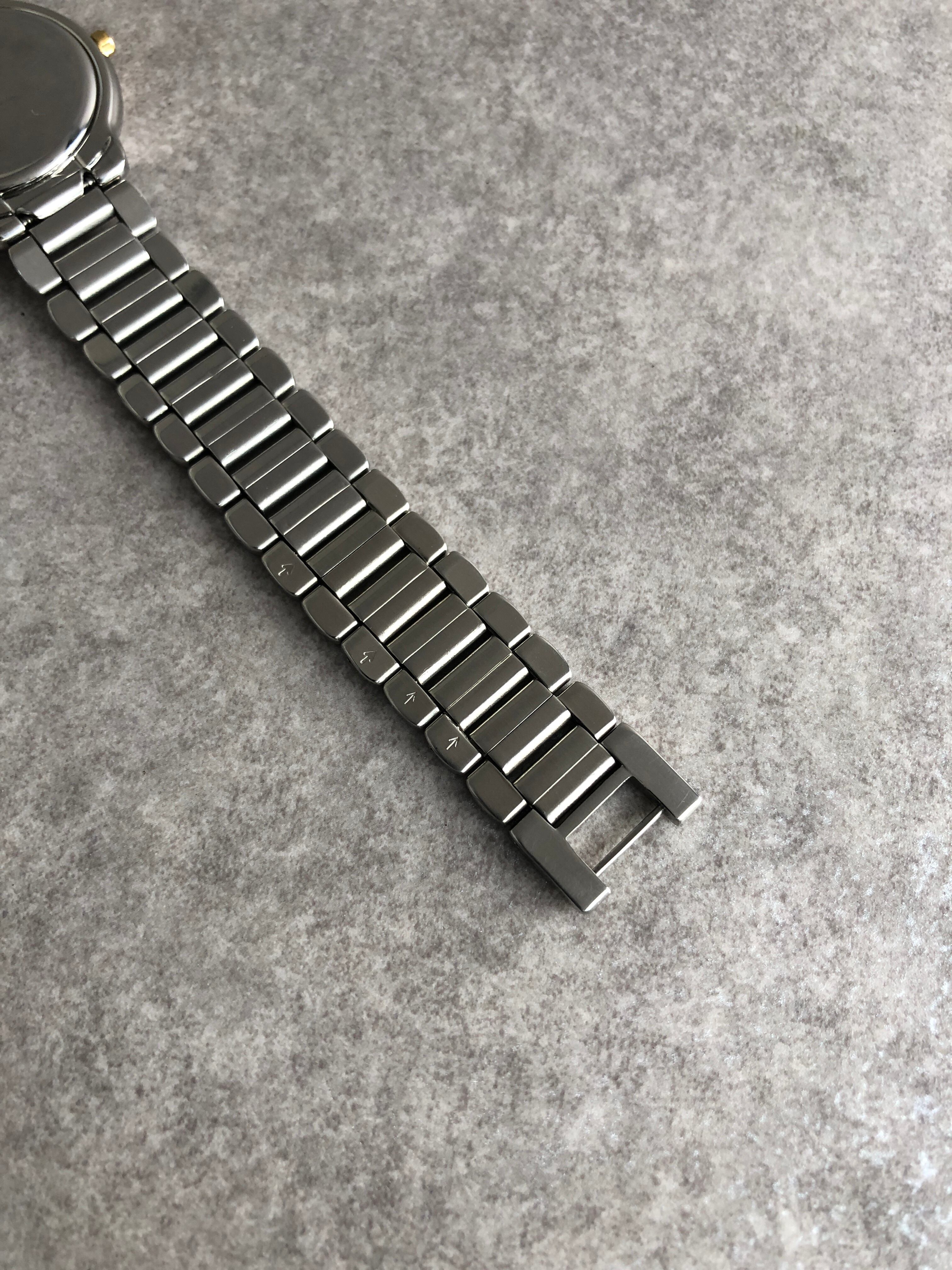 Yves Saint Laurent イヴ・サンローラン 腕時計 シルバー ブルー YSL