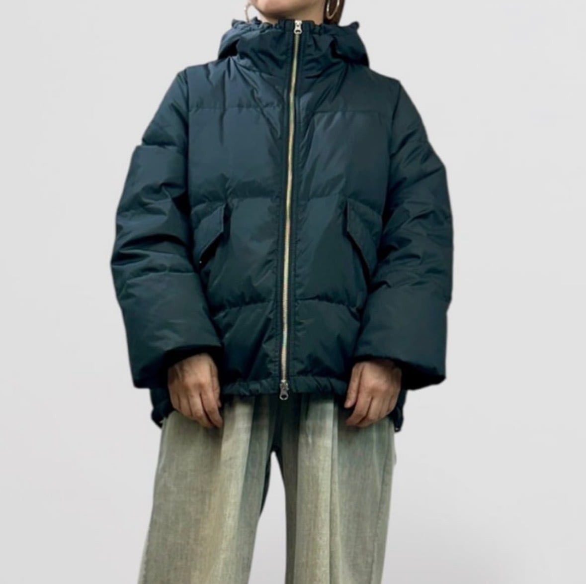 【 QTUME 】LIMONTAミドル丈ダウンコート