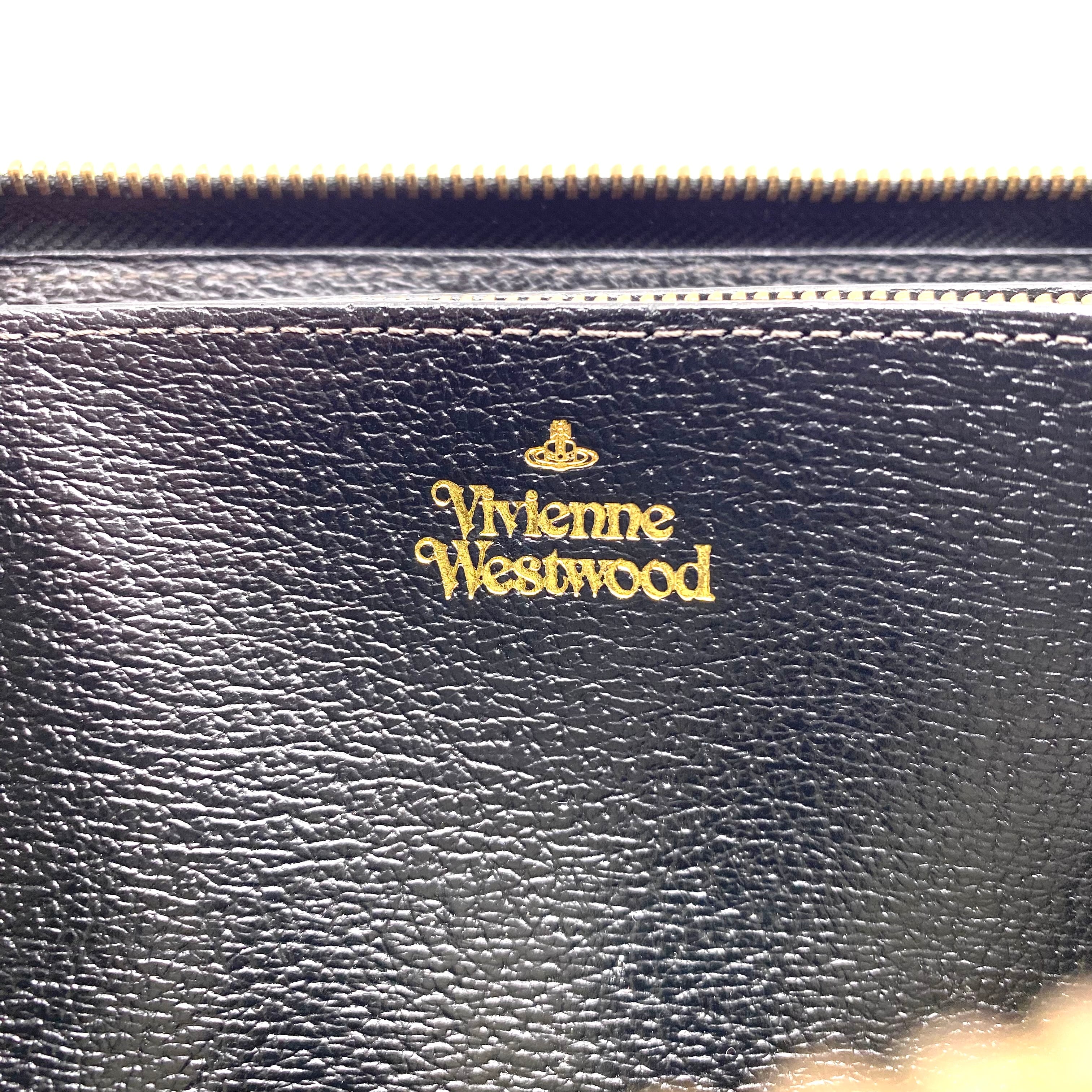 Vivienne Westwood ORB Long Wallet Black / ヴィヴィアンウエスト