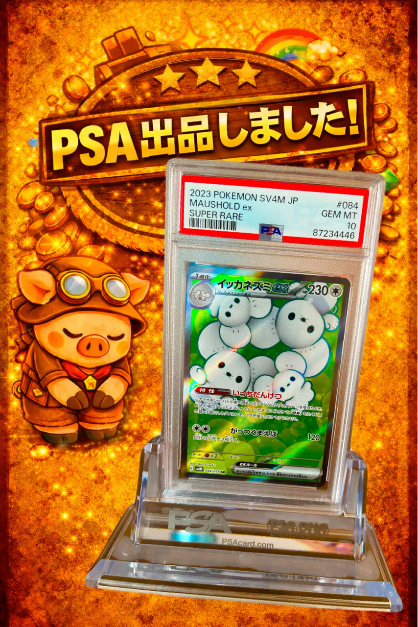 【PSA10】イッカネズミex SR ポケモンカード 鑑定品 7ae0fbbc46a3b988d3564c3890fdb7