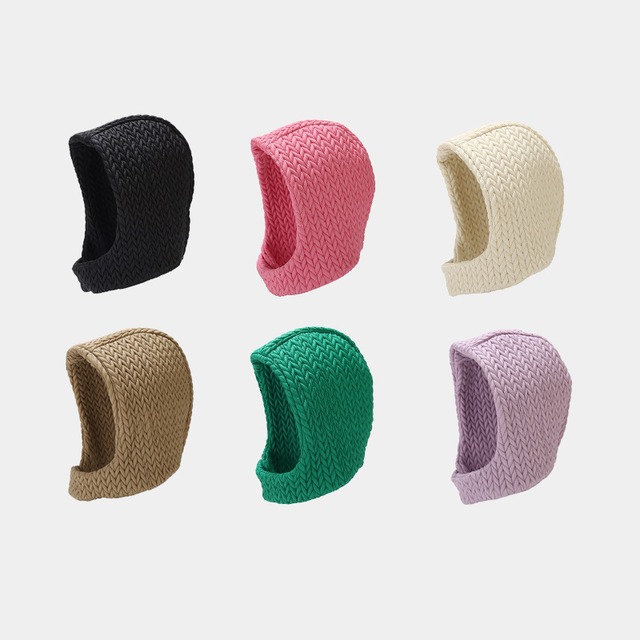 レディース向け帽★♪ファション★♪ベルベットで暖か★♪ニット毛糸★♪防寒★♪人気新作 ★♪6色