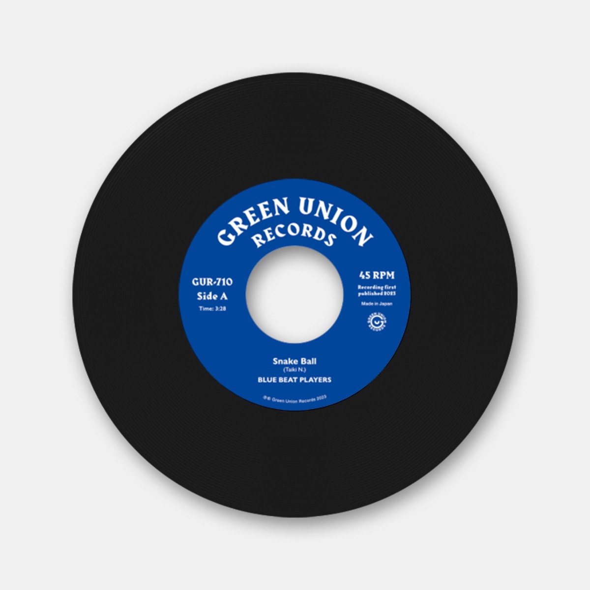 BLUE BEAT PLAYERS “Snake Ball / Peer Pressure” (GUR-710 / 7inch