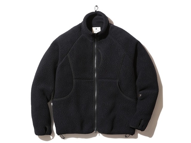 snow peak Thermal Boa Fleece Jacket Black