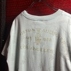 CHRISTIAN AUDIGIER Y2KグラフィックTシャツ　水色　スカル　