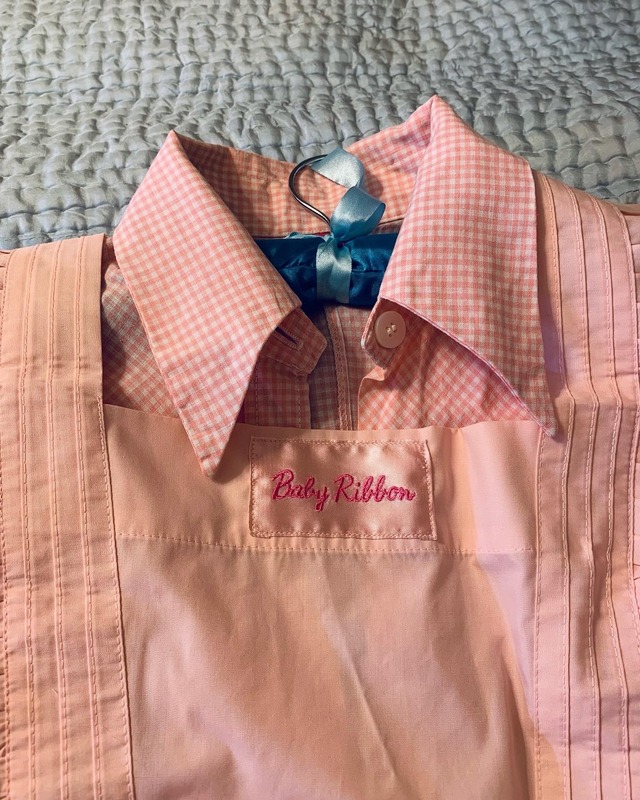 ピンクエプロン (211110)