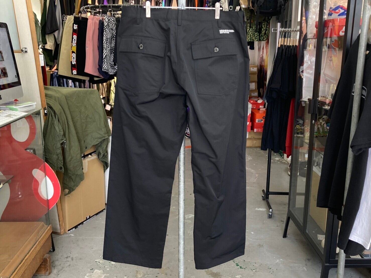 NEIGHBORHOOD BAKER/CN-PT XL BLACK 212YTNH-PTM02 066865 | BRAND 