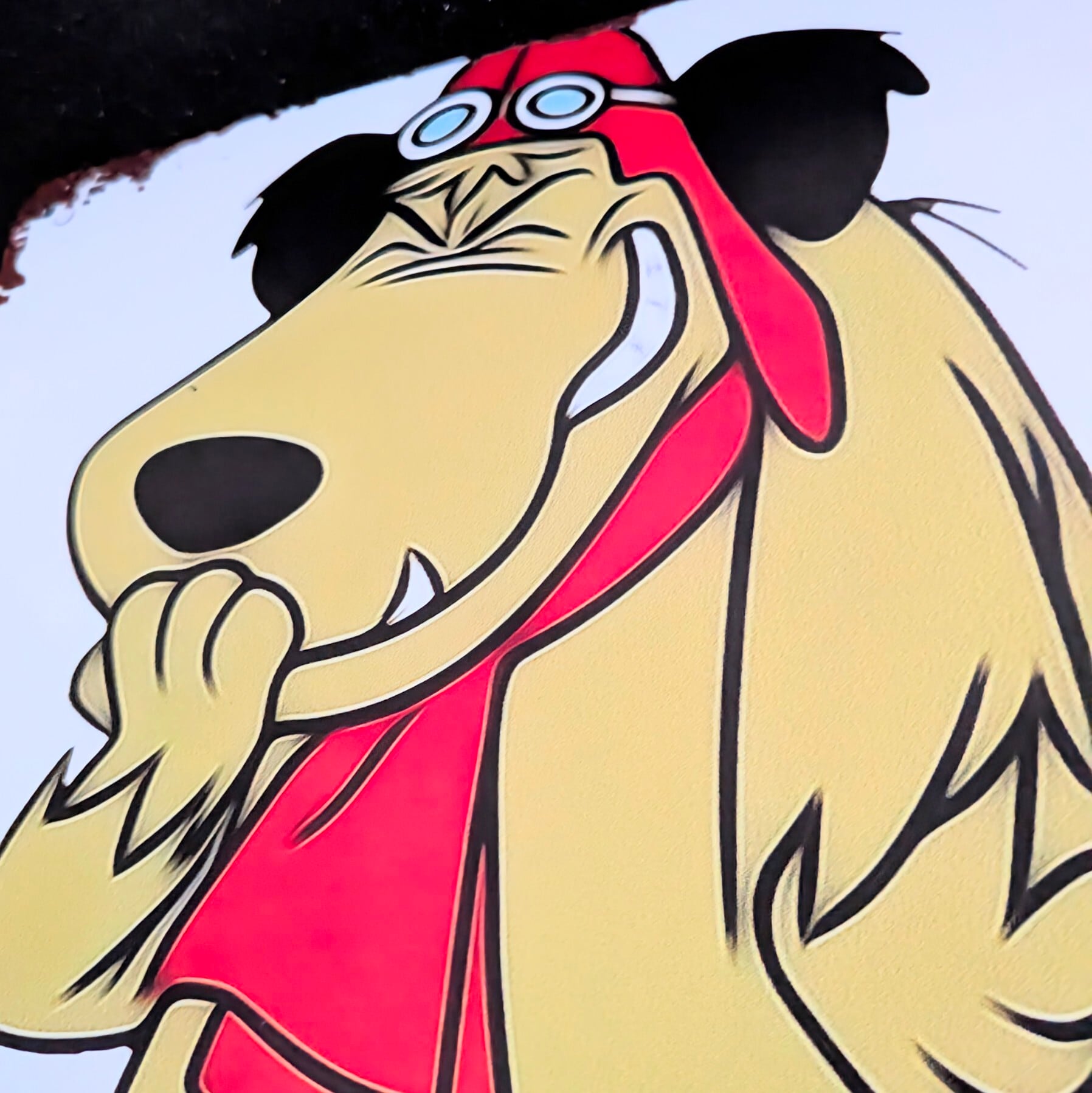 送料無料!ちょうどいいブリキ看板【 Wacky Races( チキチキマシン猛レース ) 】 『 けんけん・ケンケン / ハンナ・バーベラ 』 METAL SIGN / メタルサイン / ブリキ看板 / サインボード / ビンテージ加工 〚アメリカン雑貨 アメトイ〛