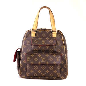 LOUIS VUITTON　ルイ ヴィトン　モノグラム　エクサントリシテ　M51161　ハンドバッグ　ブラウン　vintage　ヴィンテージ　オールド　4z3iu7