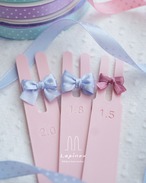 ミントM3本セット・リボン結び棒 Lapinou（ラピヌー)