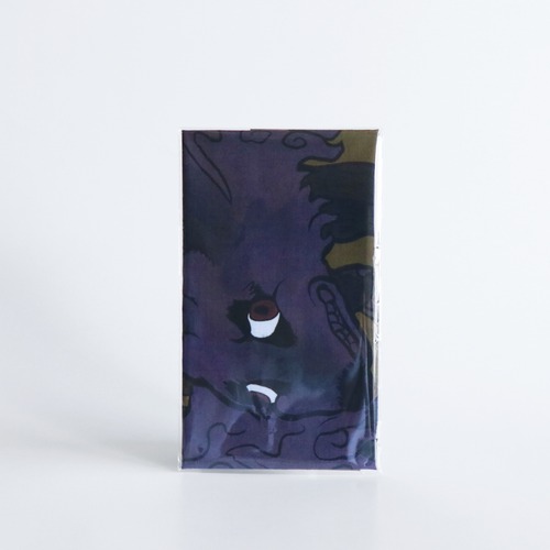 オリジナル怪談手ぬぐい（むじな）