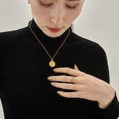 stainless coin necklace SN087.