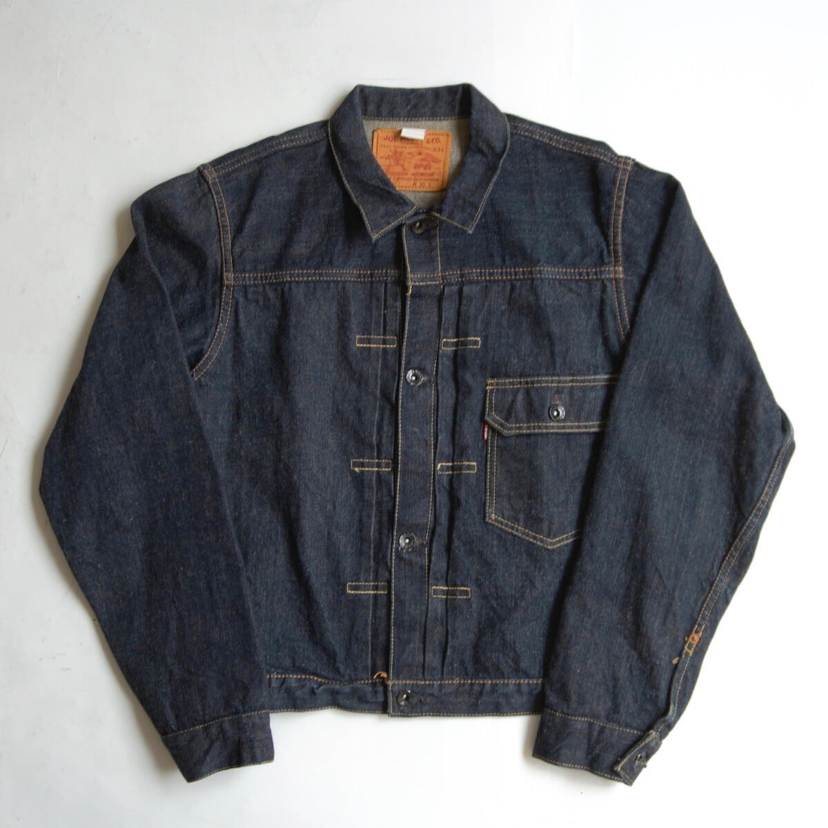 【美品/濃紺】JOE McCOY【LOT:921 1ST デニム ジャケット】 40 ジョーマッコイ 26070417 美品/濃紺】JOE McCOY【LOT:921 1ST デニム ジャケット】 40 ジョー