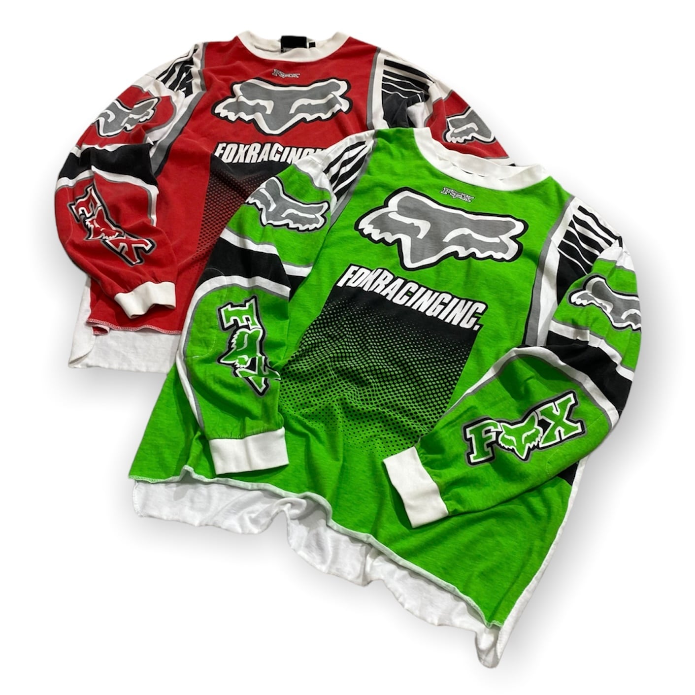 緑 size：L 【 FOX Racing 】フォックス レーシング ロンT Tシャツ