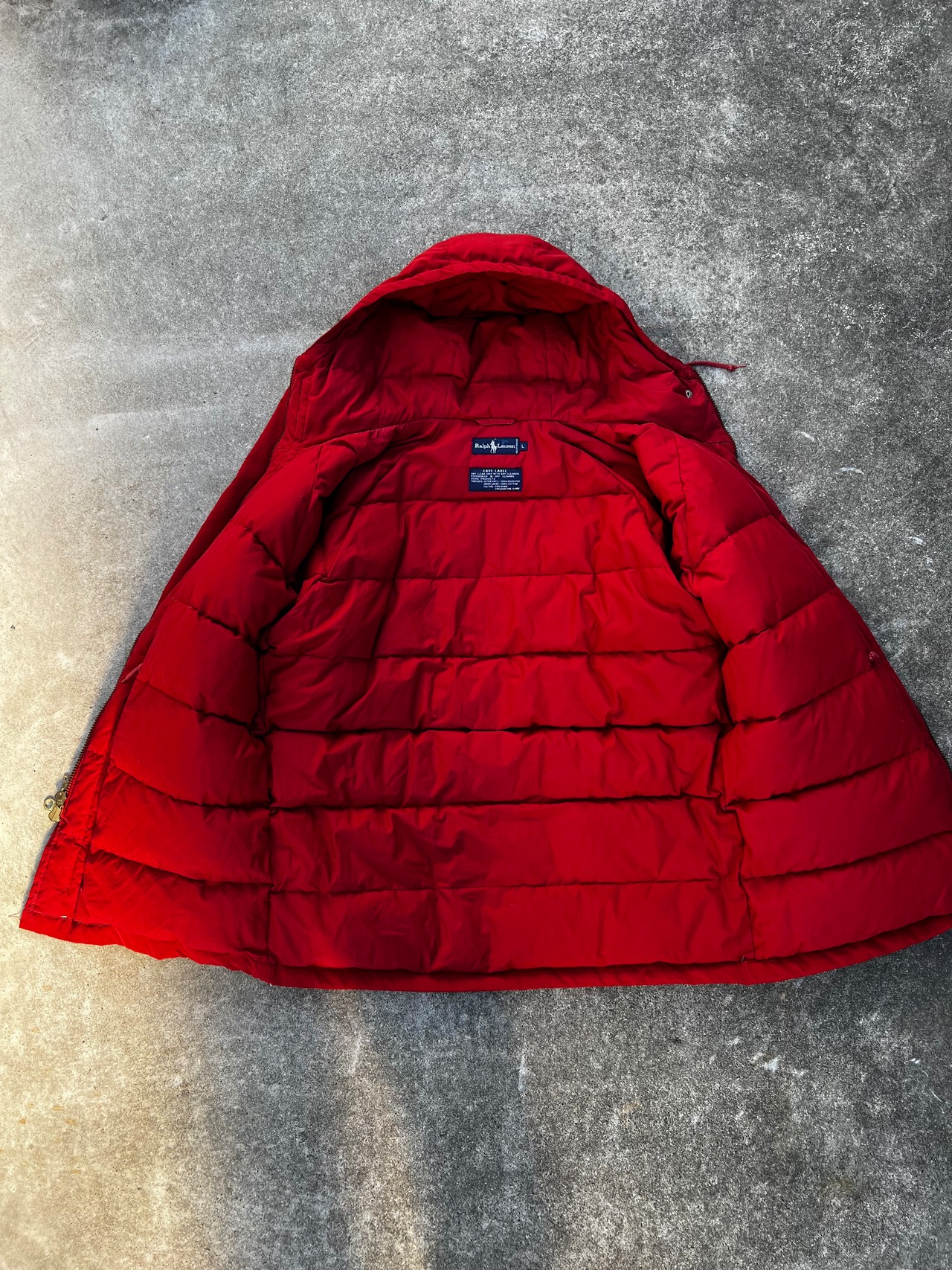 1990s Ralph Lauren N-3B Type Down Jacket