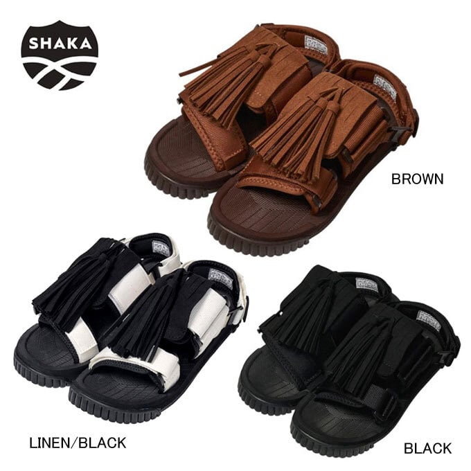 SHAKA シャカ WEEKENDER TASSEL ウィークエンダータッセル サンダル