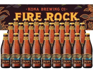 コナビール KONA ペールエール ファイヤーロック Firerock Pale Ale 瓶 ハワイ 355ml  1ケース24本