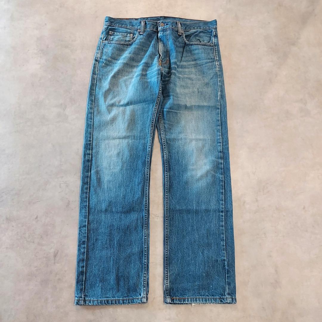 リーバイス559 Levis W34 ブルーデニム 青 ヒゲ 古着 17139
