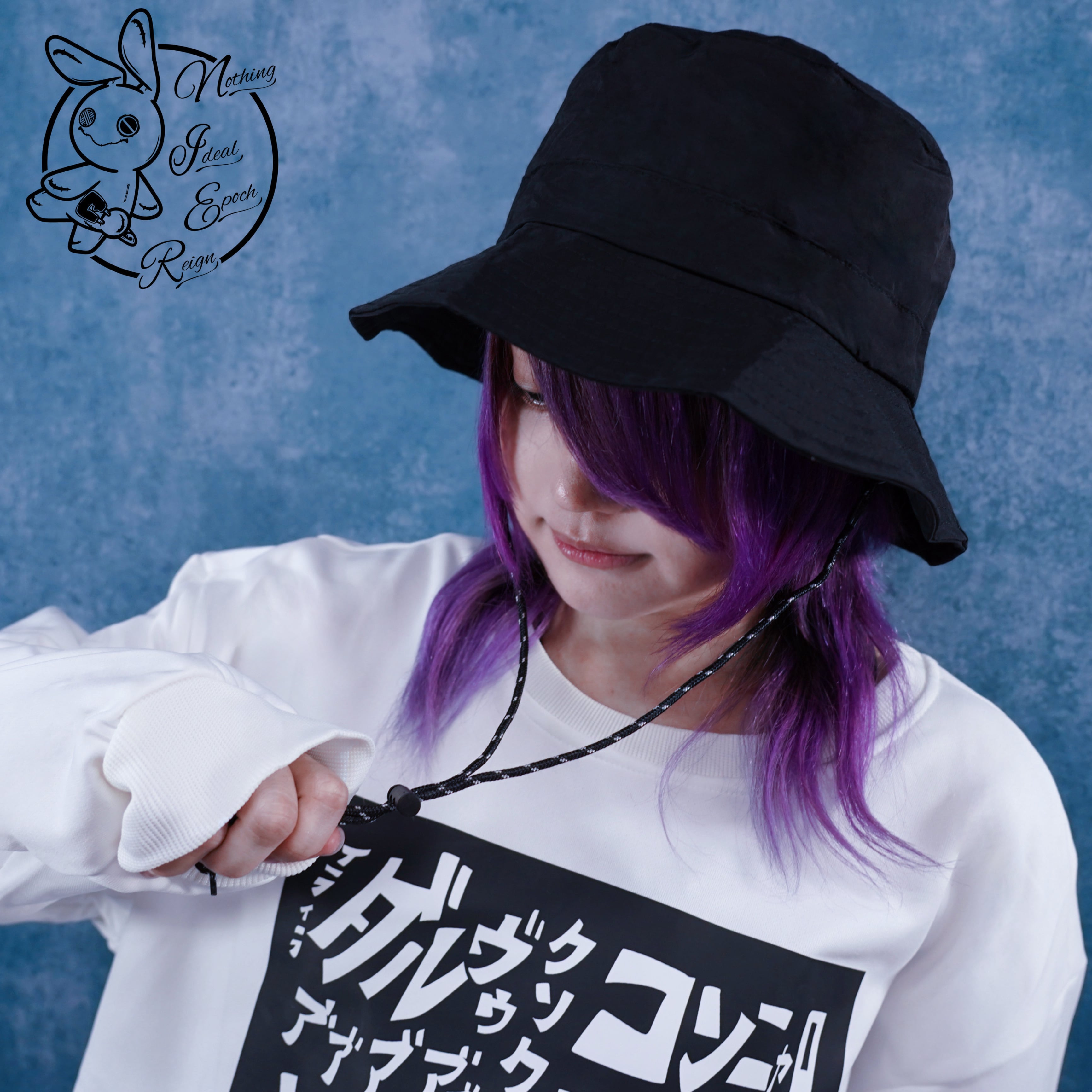 先着50点限定MEGA PRESENT》PACKABLE BUCKET HAT【BLACK】コンパクト
