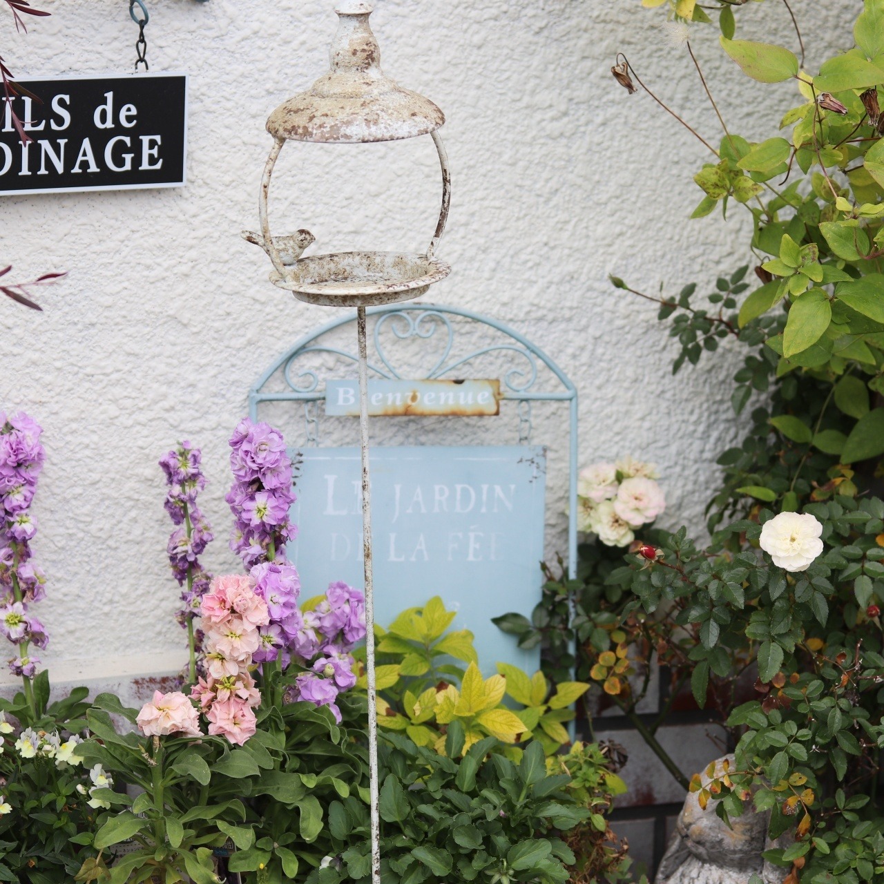 ピック　オワソーフィードピックGY  お庭のアクセント大きめピック、オシャレ