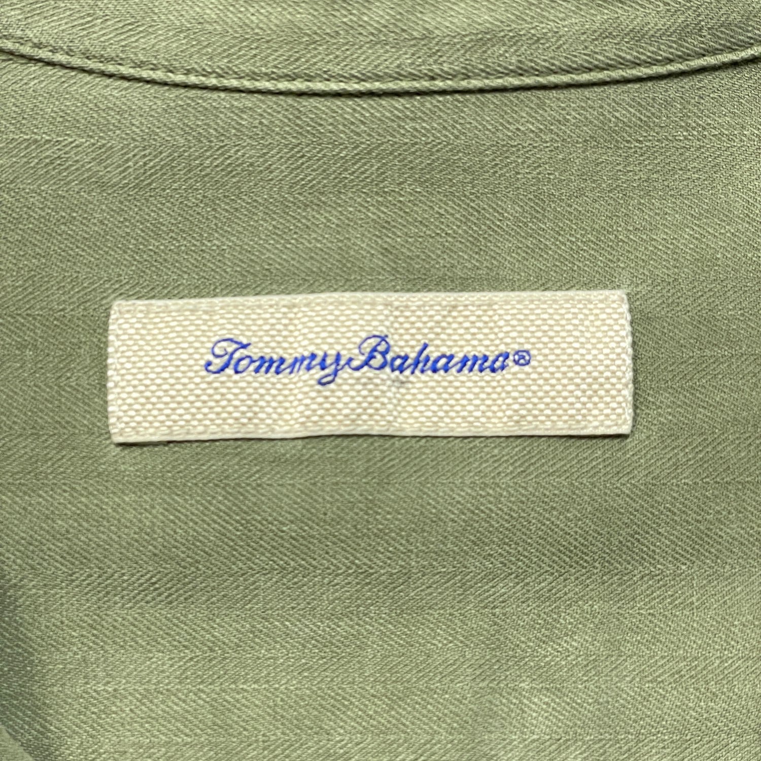 USA 古着 Tommy Bahama トミーバハマ シルク 開襟 アロハシャツ