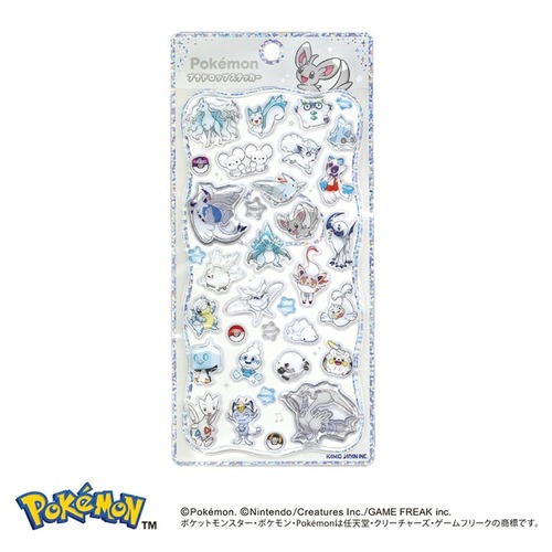 ポケモン プチドロップステッカー ホワイト